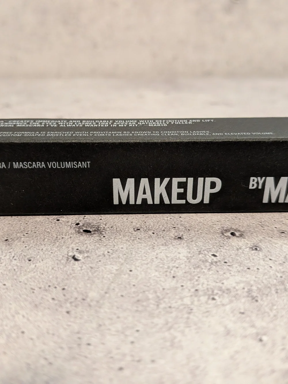 Makeup By Mario Black Volumizing Mascara In super black